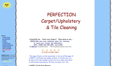 Desktop Screenshot of perfection-carpet.com